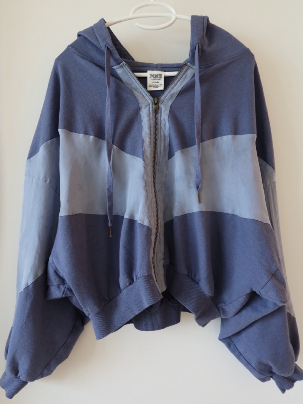 Victoria's Secret PINK Slouchy Sport Full Zip Hoodie
